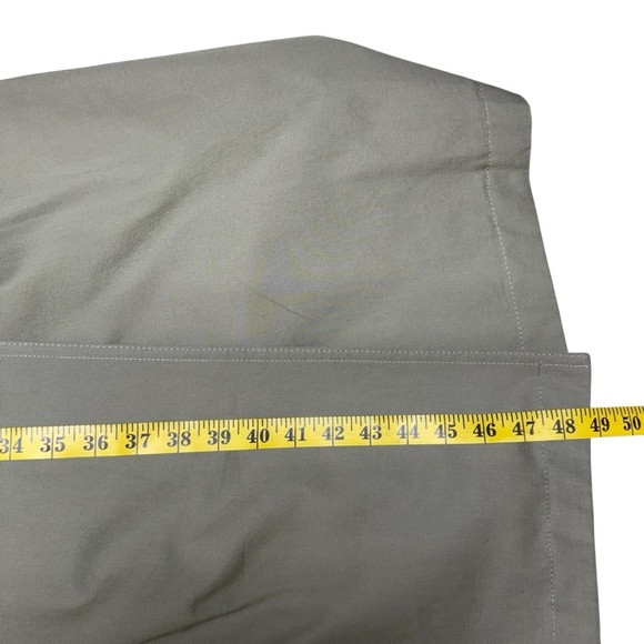 ZARA Oversized Belted Double Breasted Long Trench Coat Khaki Taupe Green  XSmall - Picture 15 of 16